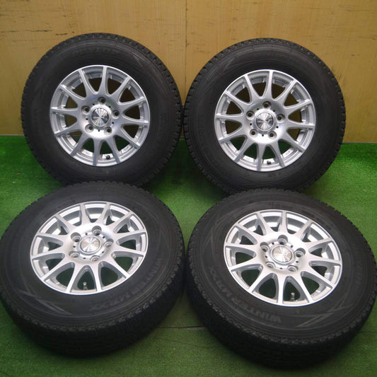 バリ溝！キレイ！9.5分★スタッドレス 165R13 8PR ダンロップ ウインターマックス SV01 Tiradoγ La-Strada ティラード ラストラーダ 13インチ PCD114.3/5H★5020411Hス