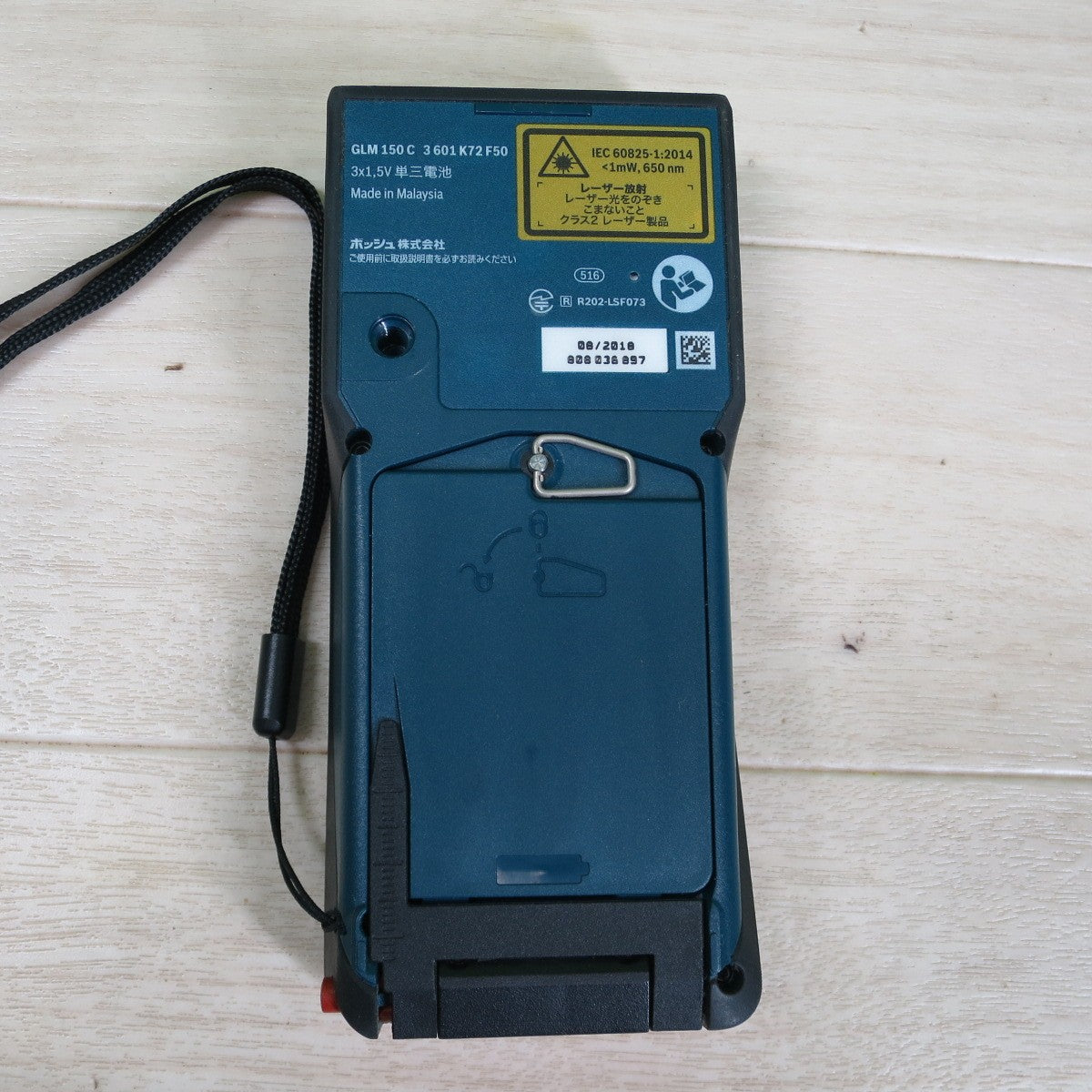 [送料無料] キレイ☆BOSCH ボッシュ レーザー 距離計 GLM150C デジタル 測定器 ケース付き☆