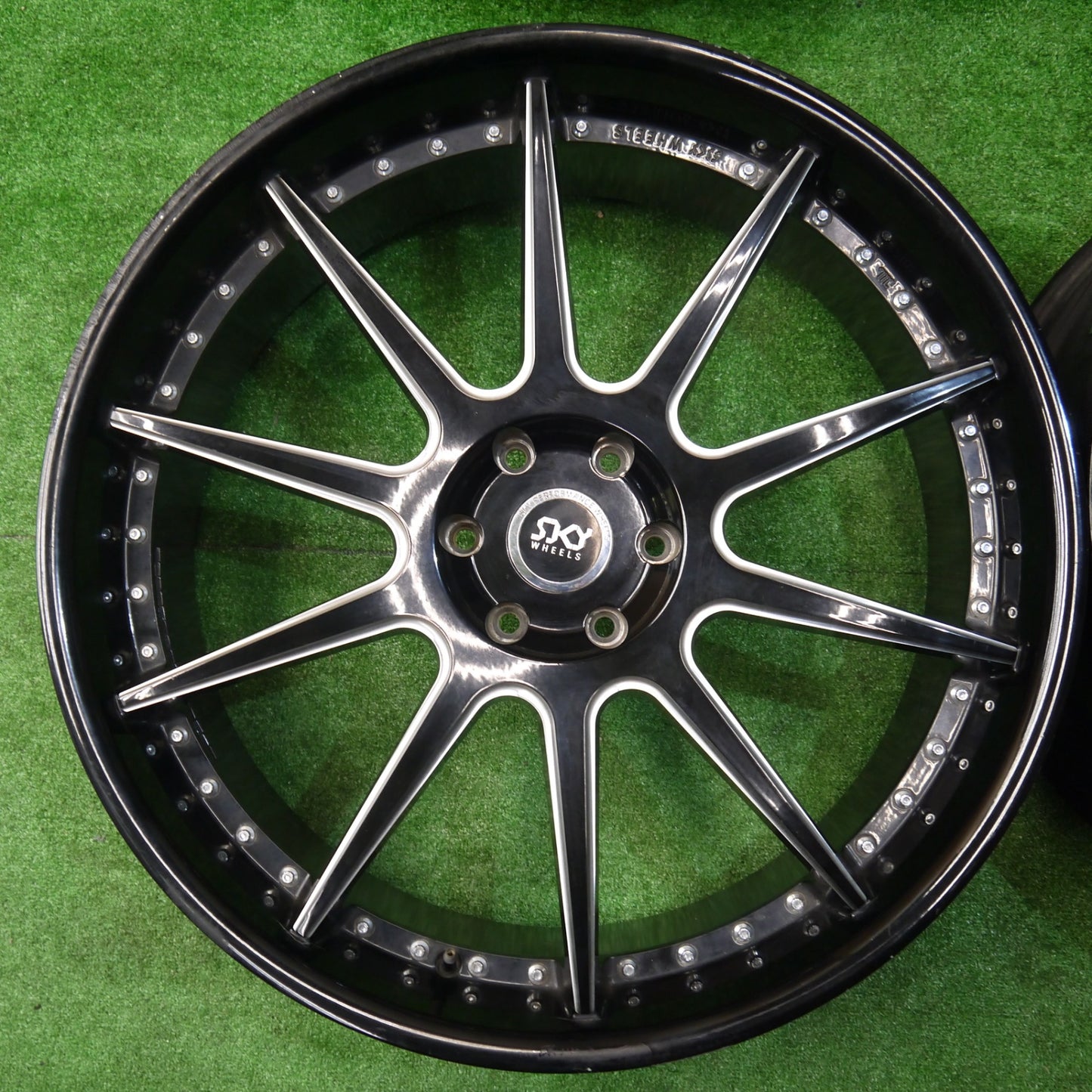 4本価格★SKY FORGED S206 26インチ スカイ フォージド ホイール 26×10J ランクル エスカレード サバーバン 等 PCD139.7/6H★5111102KKホ