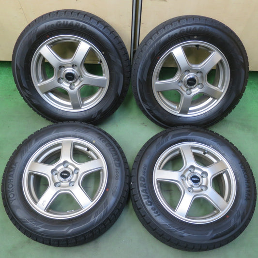 バリ溝！22年！9分◎スタッドレス 195/65R15 ヨコハマ アイスガード iG60 TOPRUN トップラン 15インチ PCD114.3/5H◎6082406イス
