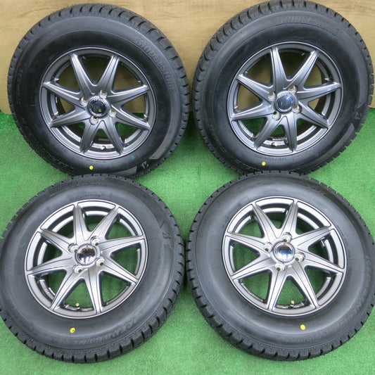 未使用！25年★スタッドレス 185/70R14 ブリヂストン アイスパートナー2 LAPORTA ラポルタ 14インチ PCD100/4H★6021804NKス