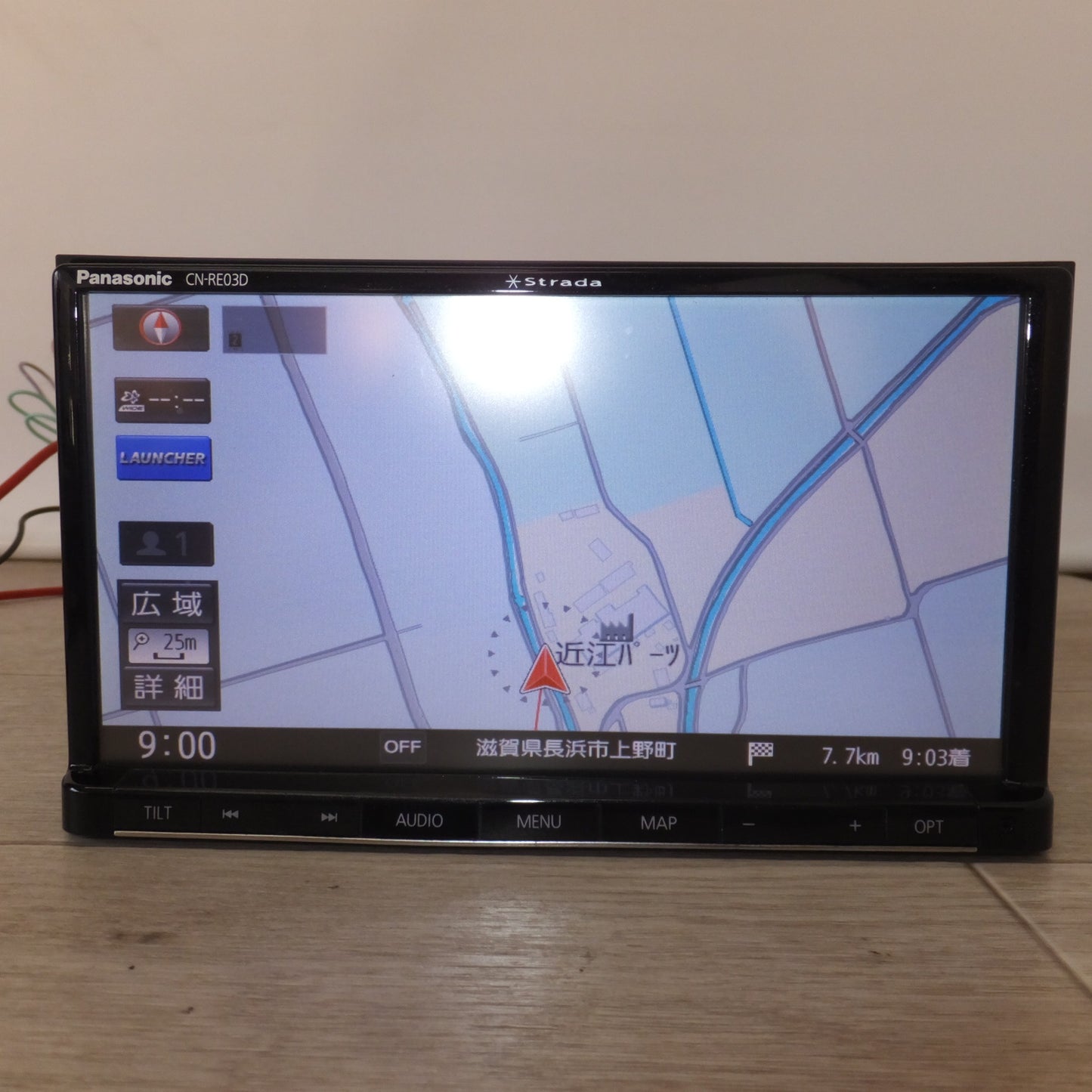 [送料無料] ★パナソニック Panasonic SDカーナビステーション Strada CN-RE03D[6]★