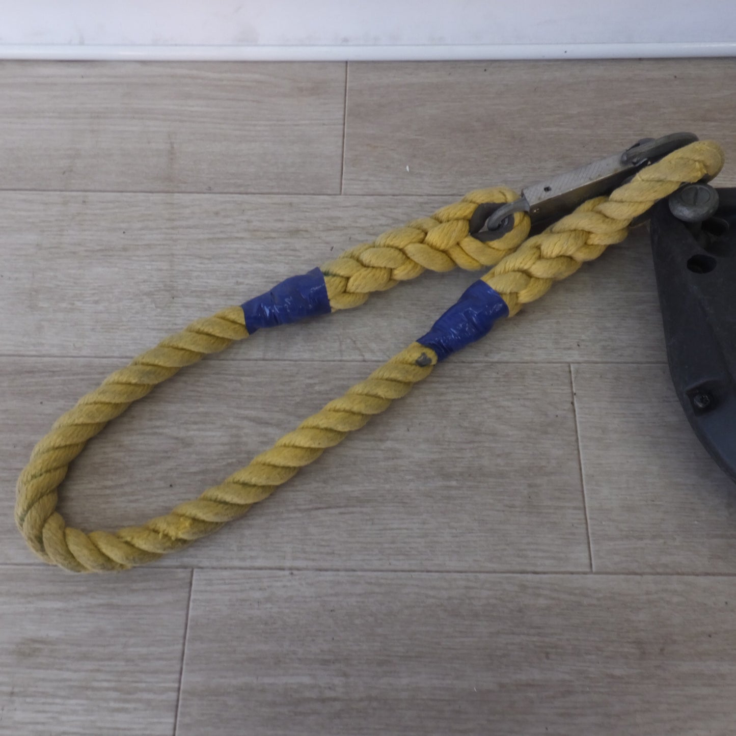 [送料無料] ★キョーワ KYOWA キョーワ式 安全ブロック SAFETY BLOCK ワイヤロープタイプ LB-12 12m　最大使用質量 85kg(9)★