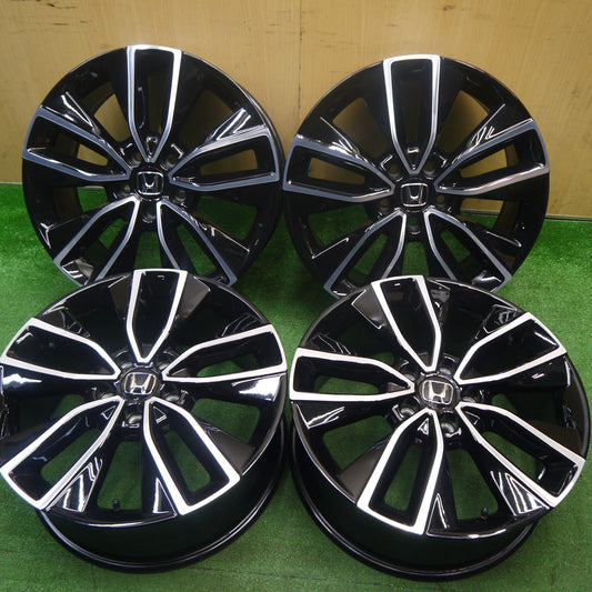 新車外し★ホンダ RV ヴェゼル Z e:HEV 純正 ホイール 18インチ 18×7.5J HONDA PCD114.3/5H★5122608Hホ