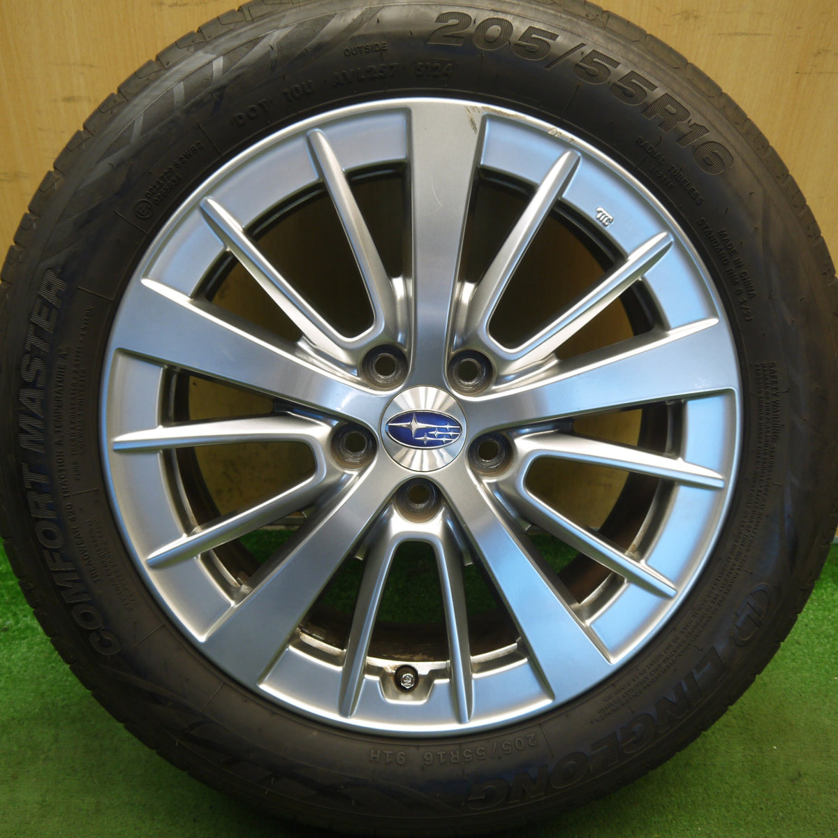 1本価格！24年◎スバル GT2 GT3 インプレッサ スポーツ 純正 205/55R16 リンロン COMFORT MASTER 16インチ PCD100/5H◎6090709Hノ