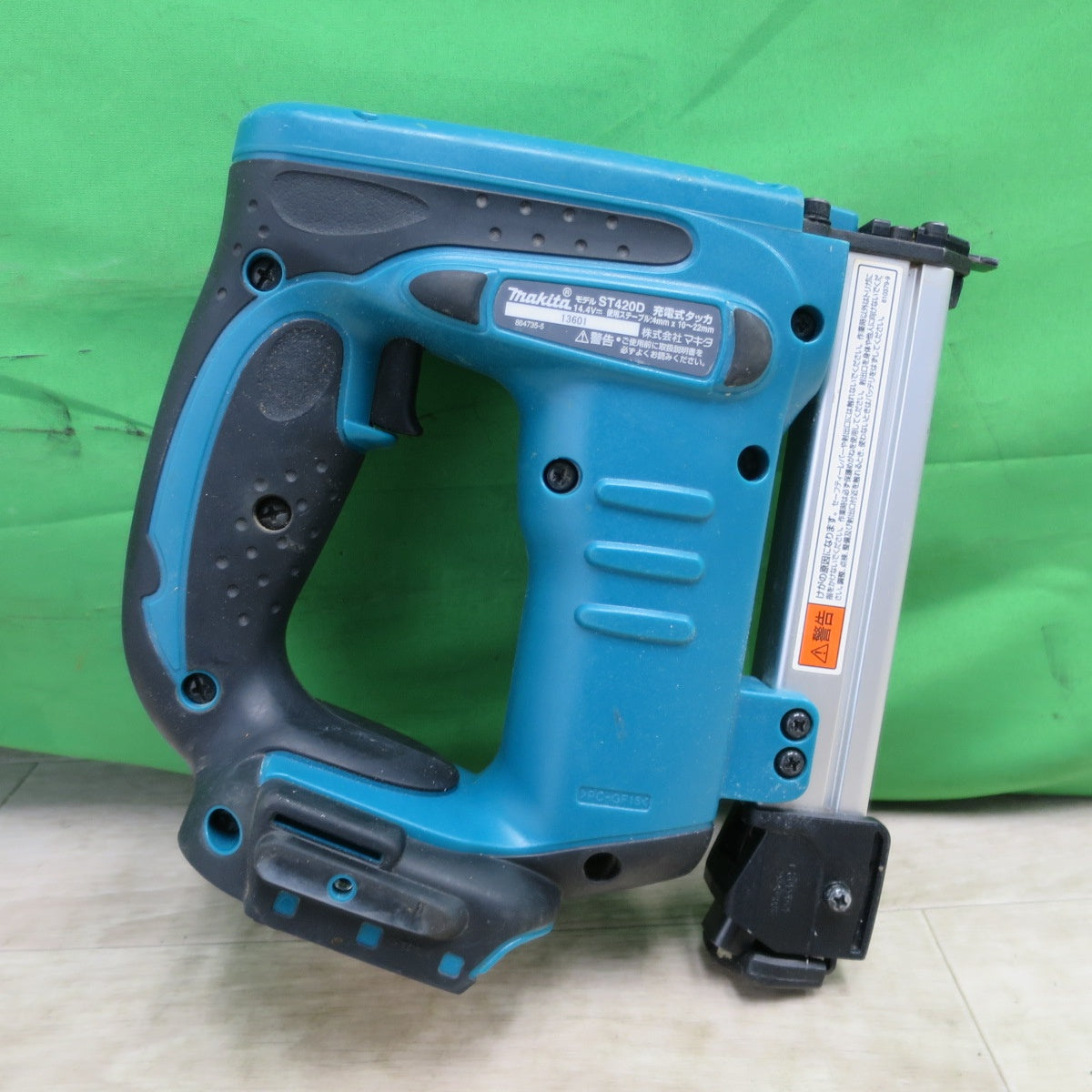 [送料無料] キレイ☆マキタ 充電式 タッカ ST420D 電動 工具 タッカー makita☆