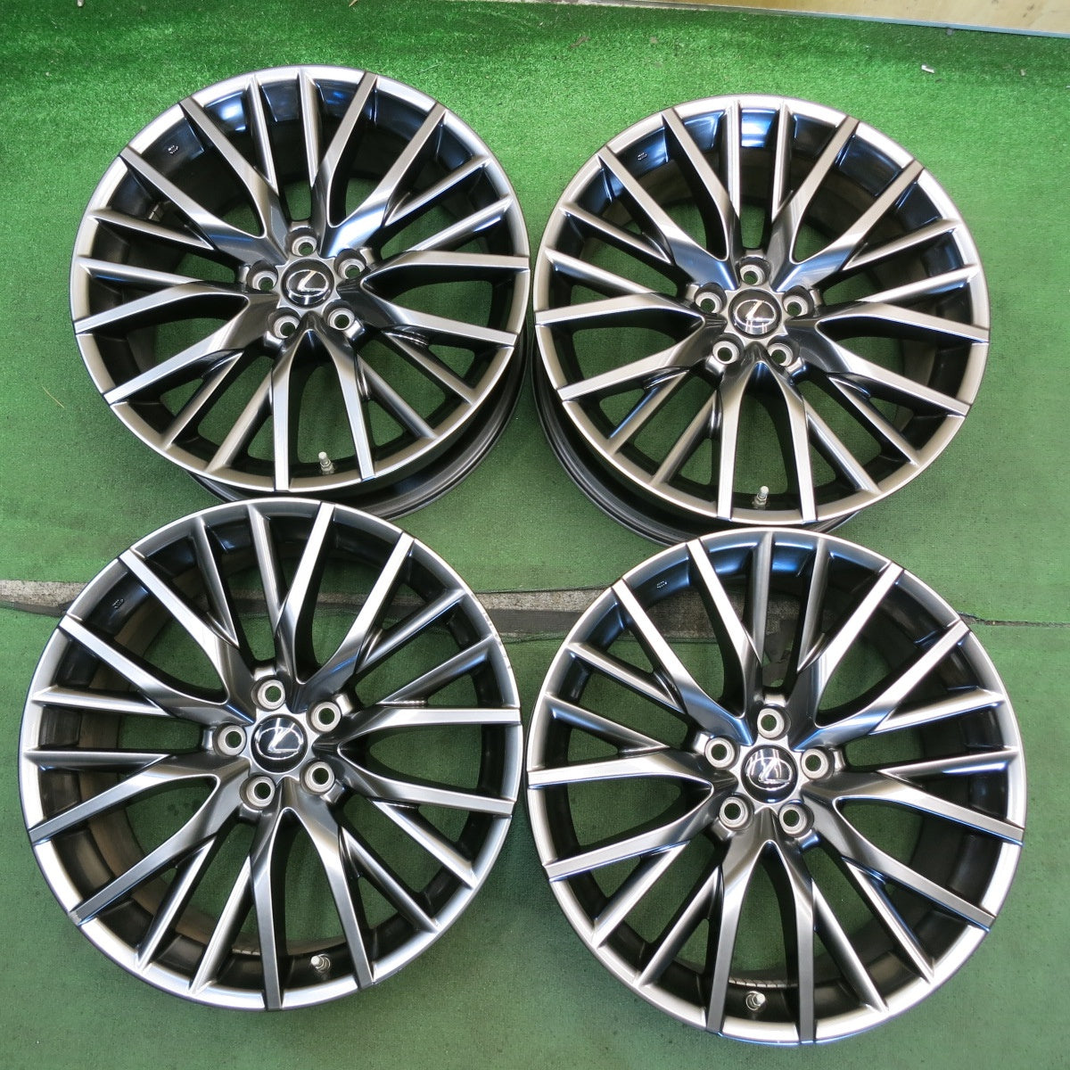 センサー付き！キレイ◎レクサス RX Fスポーツ 純正 ホイール 20インチ 20×8J PCD114.3/5H◎6082306HAホ