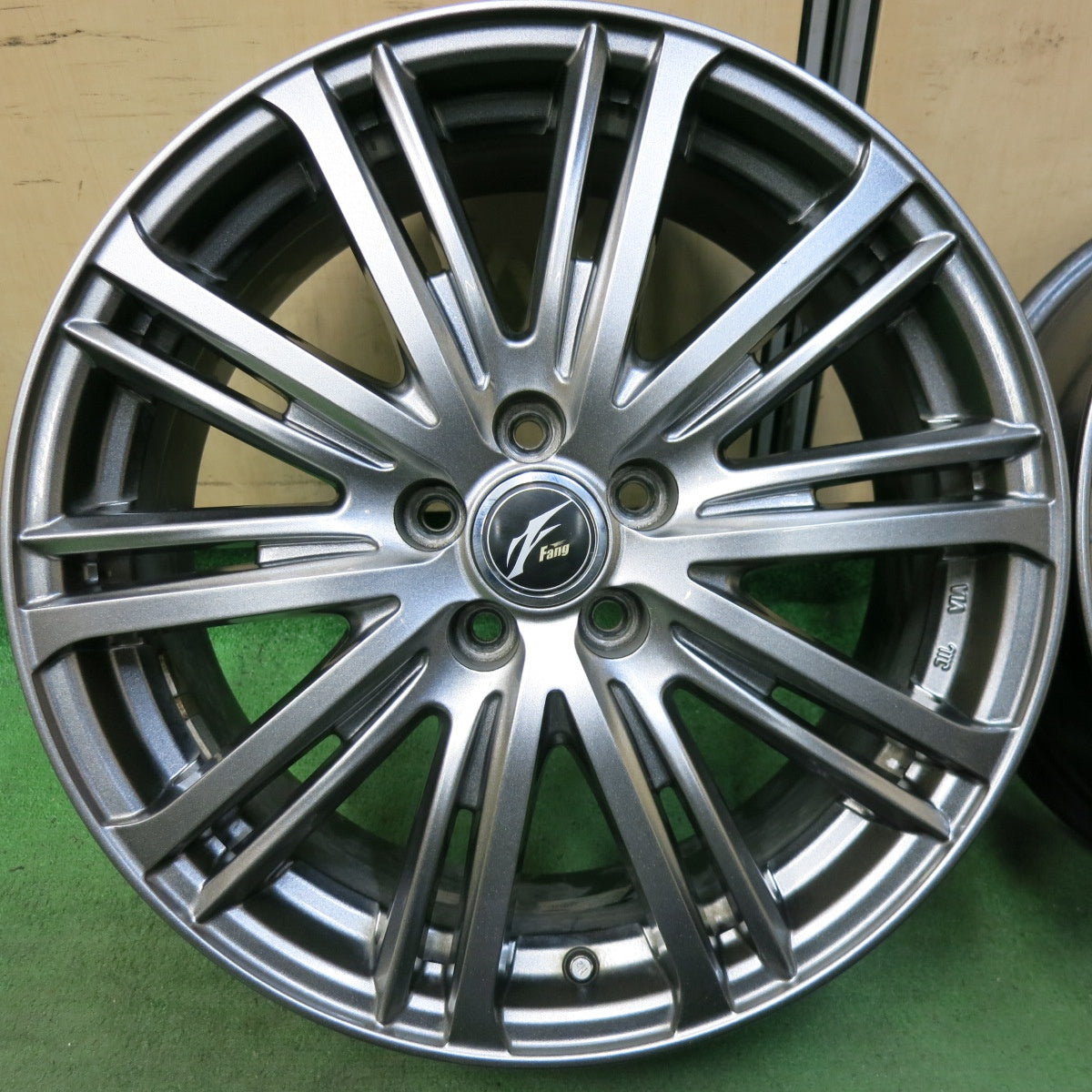 [送料無料] 4本価格★XV フォレスター 等 Fang weds ファング ウェッズ ホイール 17インチ 17×7J PCD100/5H★5011501SYホ