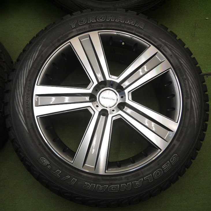 バリ溝 キレイ 9.5分★ベンツ等 EuroPremium スタッドレス 275/50R20 ヨコハマ ジオランダー i/T-S PCD112/5H★4012704クス