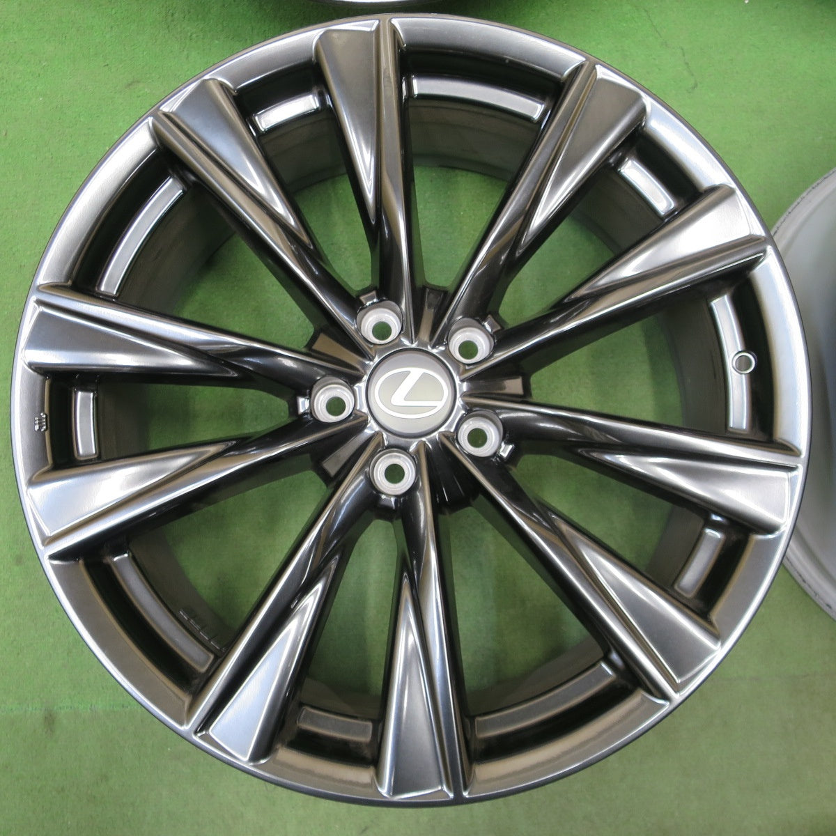 キレイ◎レクサス NX Fスポーツ 純正 ホイール 20インチ 20×7.5J PCD114.3/5H◎6091602NGホ