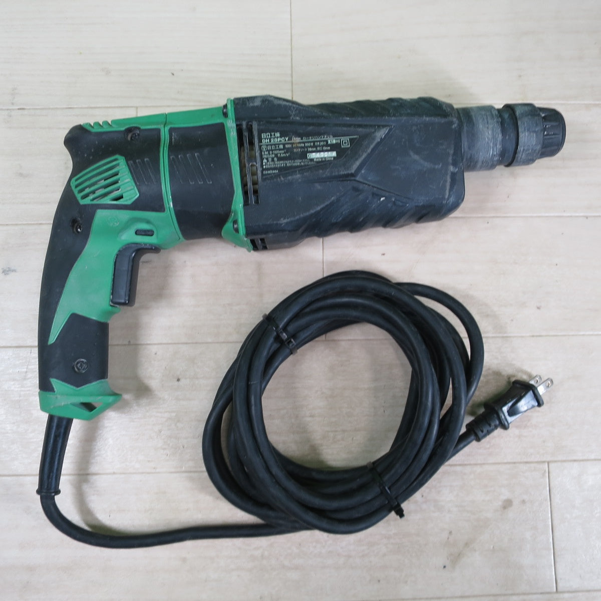 付属品あり☆日立工機 28mm ロータリ ハンマドリル DH28PCY 100V 50/60Hz 電動工具 HITACHI☆