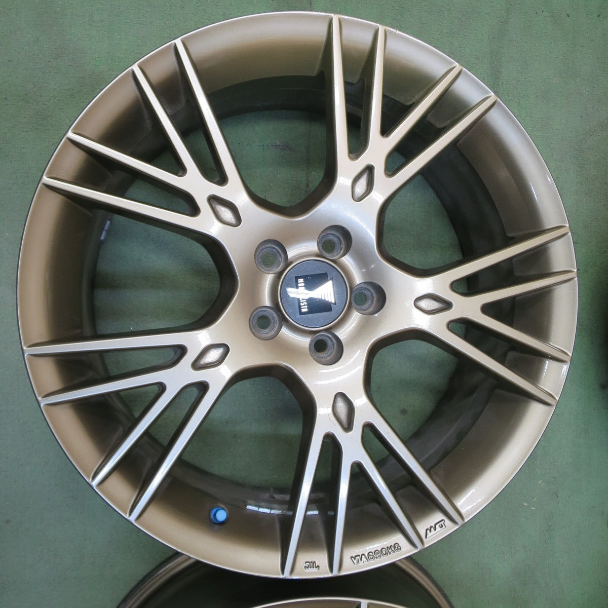 4本価格◎プリウス 86 BRZ 等 MODELLISTA WingDancerII 18インチ ホイール モデリスタ ウイングダンサー2 18×7J PCD100/5H◎6080801NGホ
