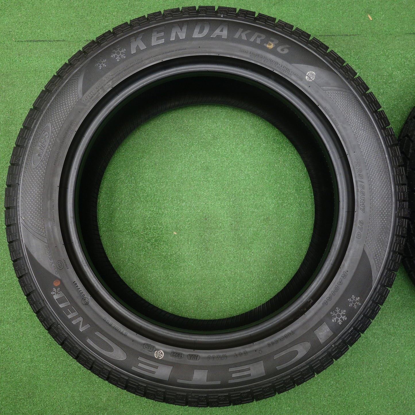未使用！22年★スタッドレス 225/55R17 ケンダ KR36 ICETEC NEO アイステック ネオ タイヤ 17インチ インプレッサ XV フォレスター 等★6042206KTスタ