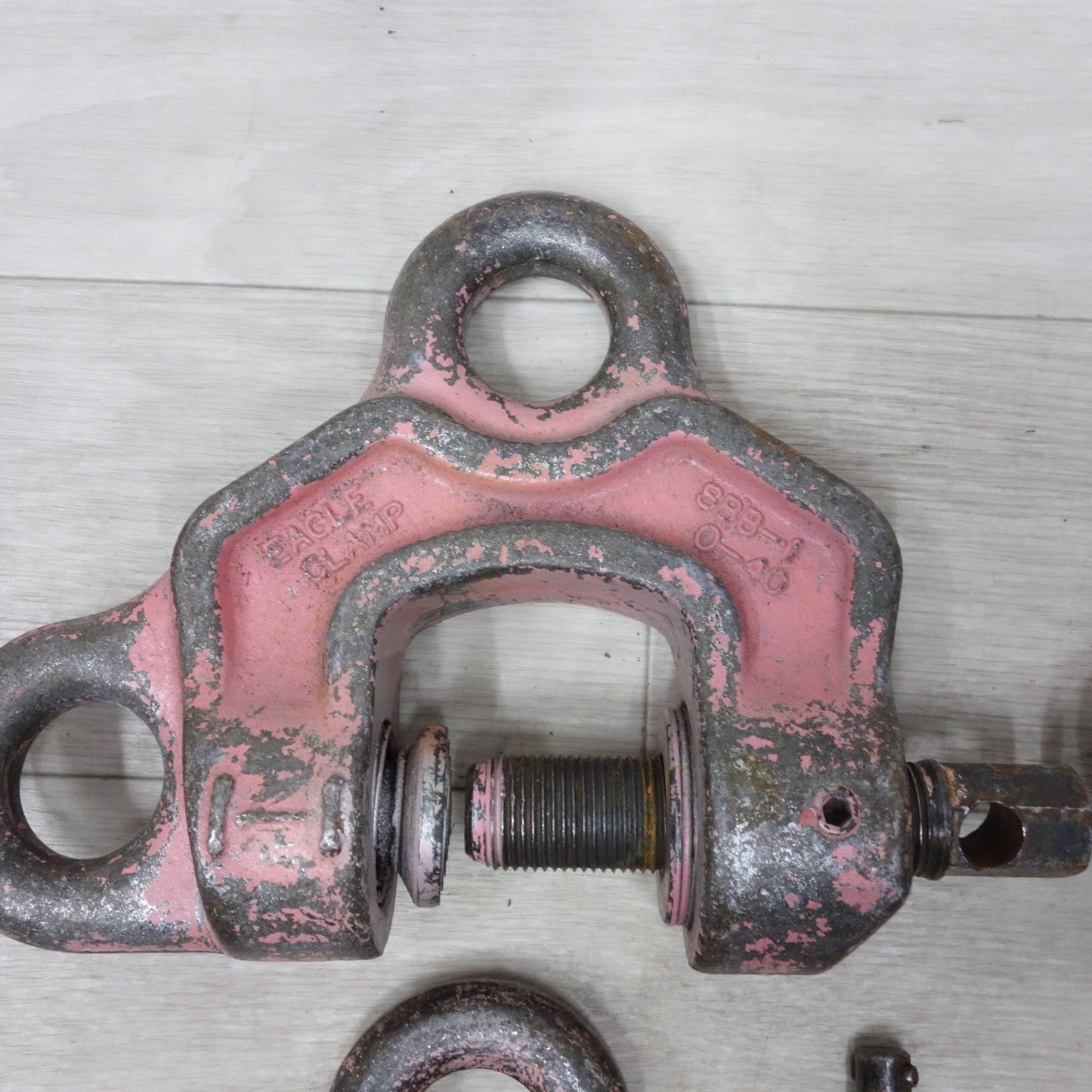 [送料無料] 13個まとめ売り◆SBB イーグル クランプ ねじ式 全方向 EAGLE CLAMP 1t 1-40mm 2t 5-30mm 吊り具◆