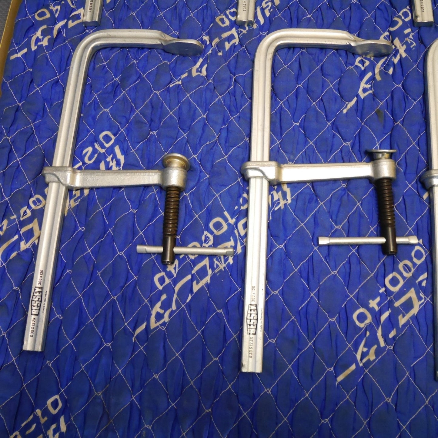 [送料無料] 10点まとめ売り☆BESSEY ベッセイ  F型クランプ G30 S12 ZK 300X120 工具 固定 バイス 大工道具☆