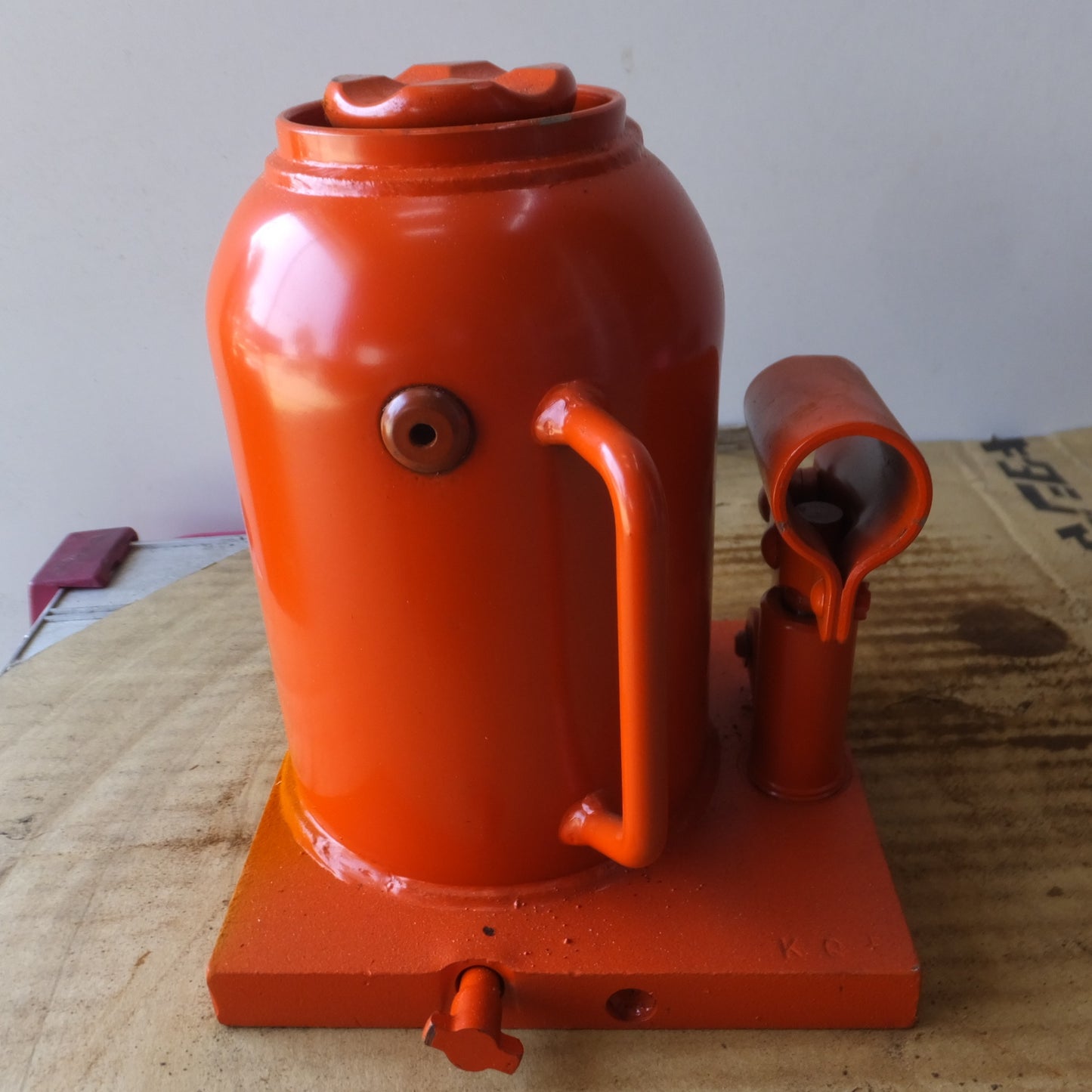 [送料無料] ◆マサダ 油圧ジャッキ HPD-10-2 工具 10TON 10ton 10トン 10000kg 油圧式 オイル だるま ダルマ 車載 自動車 点検 整備(7)◆