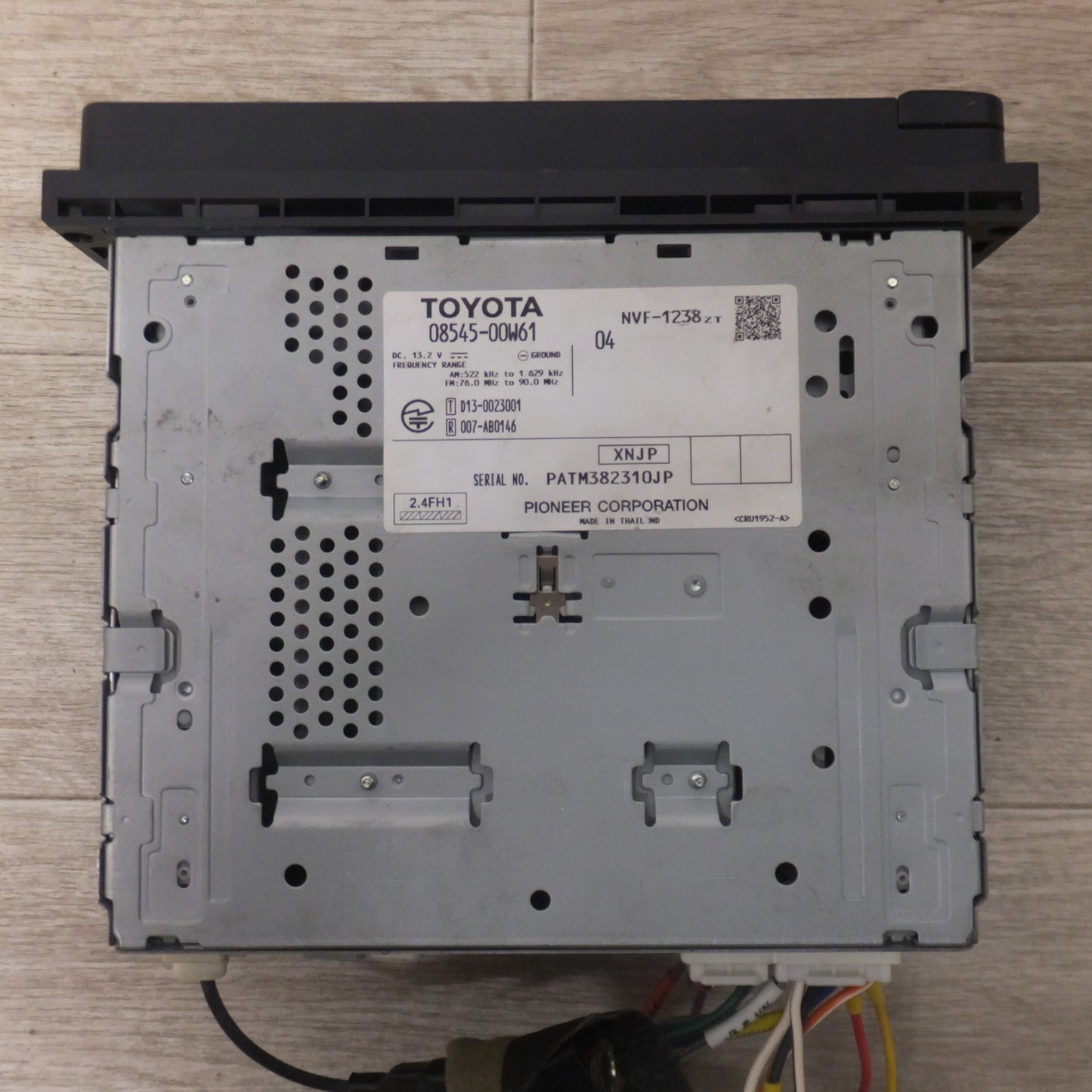 [送料無料] 現状品★パイオニア製 トヨタ 純正 SDナビゲーション NSCP-W64 08545-00W61(47)★