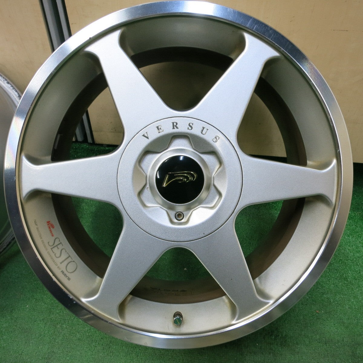 RAYS VESTA 17inch 7J PCD 114.3 4穴5穴マルチホイール スタッドレス付き ☆RAYS レイズ VERSUS SESTO TURISMO 17インチ ホイール 7JJ +42 114.3