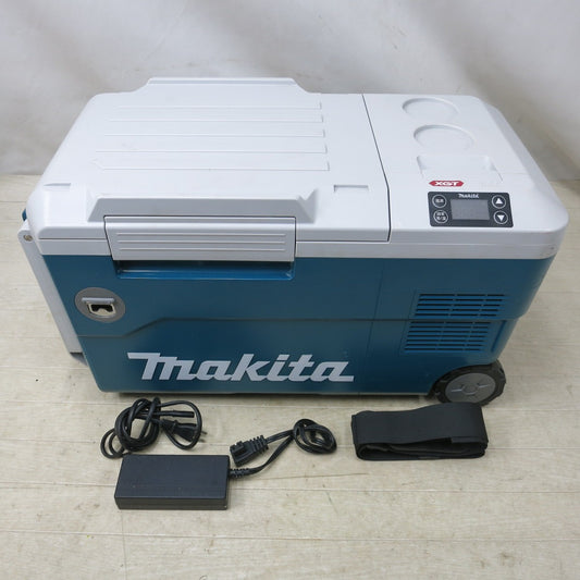 [送料無料] ◆makita マキタ 充電式保冷温庫 CW001G 容量20L ACアダプタ付き クーラーボックス◆