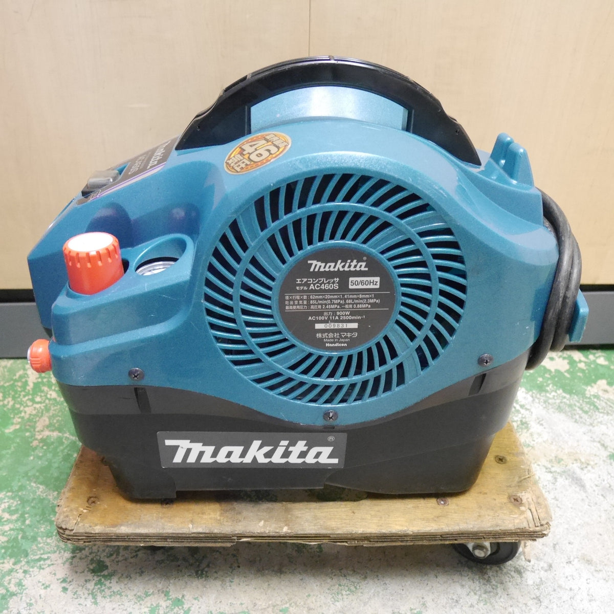 ☆マキタ エア コンプレッサー AC460S 3L タンク エアー ツール 工具 高圧 一般圧 50/60Hz makita 100V☆