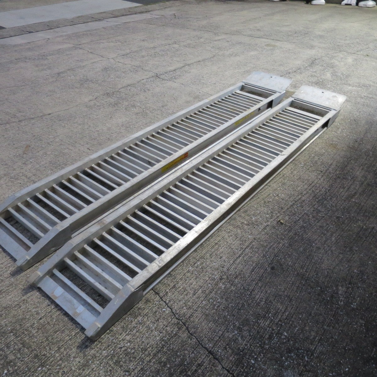 【愛知発 直接引取限定】2本セット◆昭和 ブリッジ アルミブリッジ SBAG 3.0ton 3ton 長さ 300cm 内巾 40cm バイク 農機 等◆