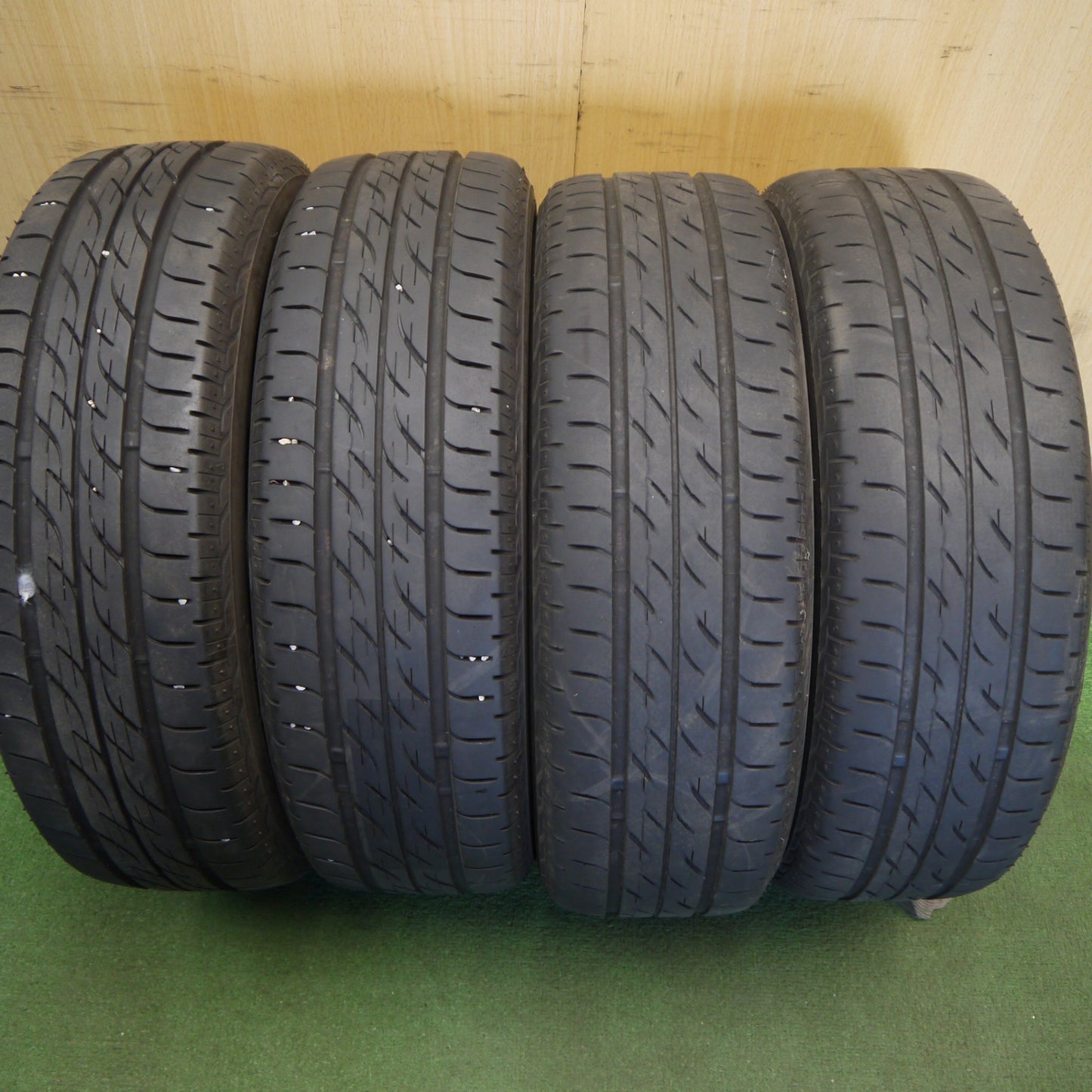 キレイ！22年★ダイハツ ウェイク 純正 165/55R15 ブリヂストン ネクストリー エコピア 15インチ PCD100/4H★6052004Hノ
