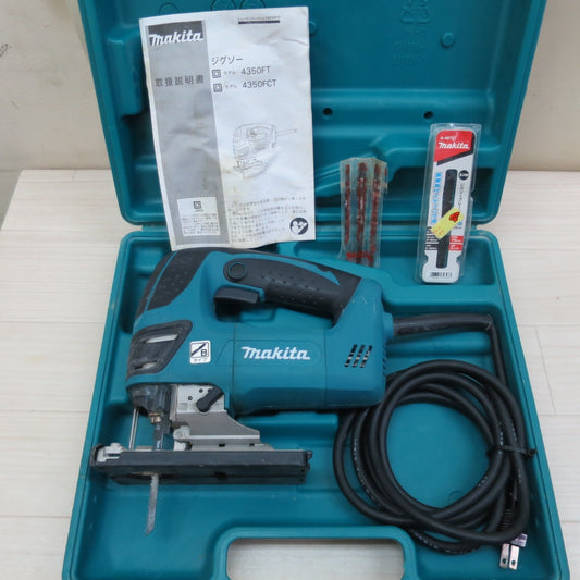 [送料無料] 付属品付き☆マキタ ジグソー 4350FT 電動 工具 切断機 電気 ノコギリ のこぎり 100V コード式 makita☆
