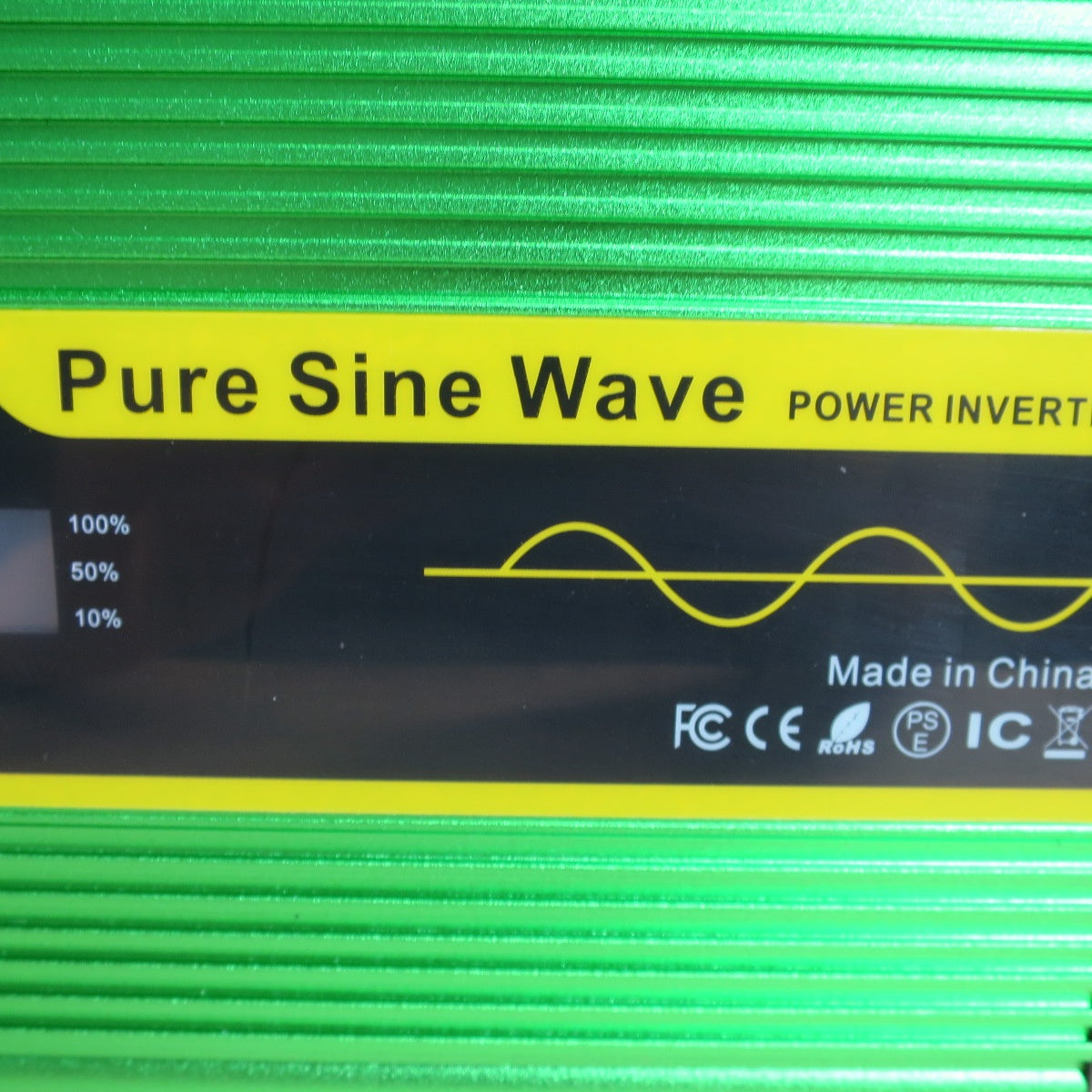 未使用！リモコン付き☆LVYUAN 正弦波 パワー インバーター Pure Sine Wave 12V 2000W リョクエン 電力 供給☆