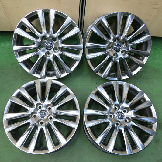 4本価格★トヨタ 60系 ハリアー 純正 ホイール 18インチ 18×7.5J PCD114.3/5H★5041807SYホ
