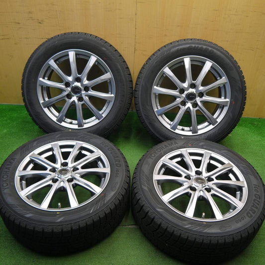 バリ溝 23年 綺麗 ほぼ10分★スタッドレス 205/55R16 ヨコハマ アイスガード iG60 MiLLOUS ミルアス PCD114.3/5H★5031802Hス