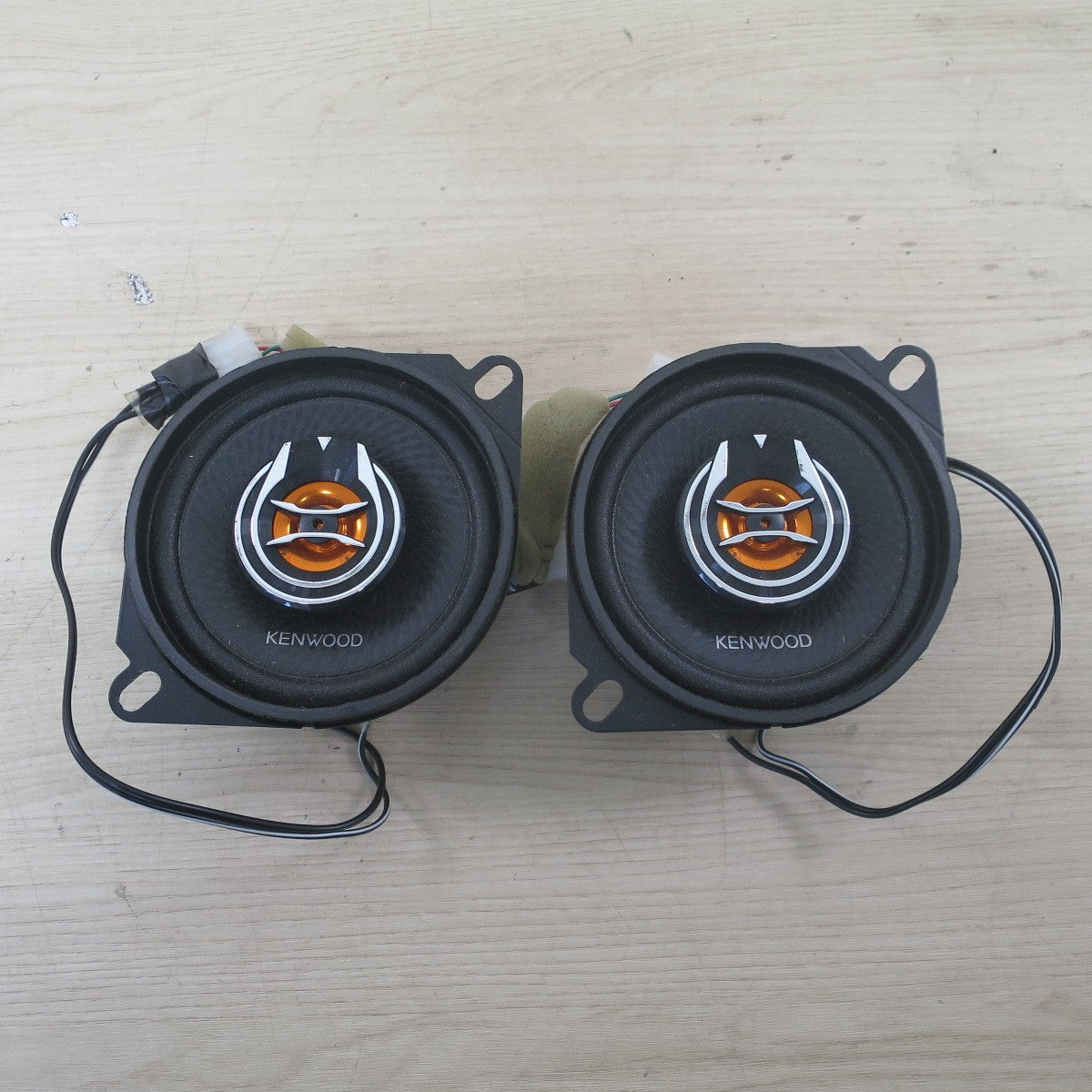 ♪KENWOOD 10cm カスタム フィット スピーカー KFC-RS103 ケンウッド 2WAY コアキシャル スピーカー カー パーツ♪
