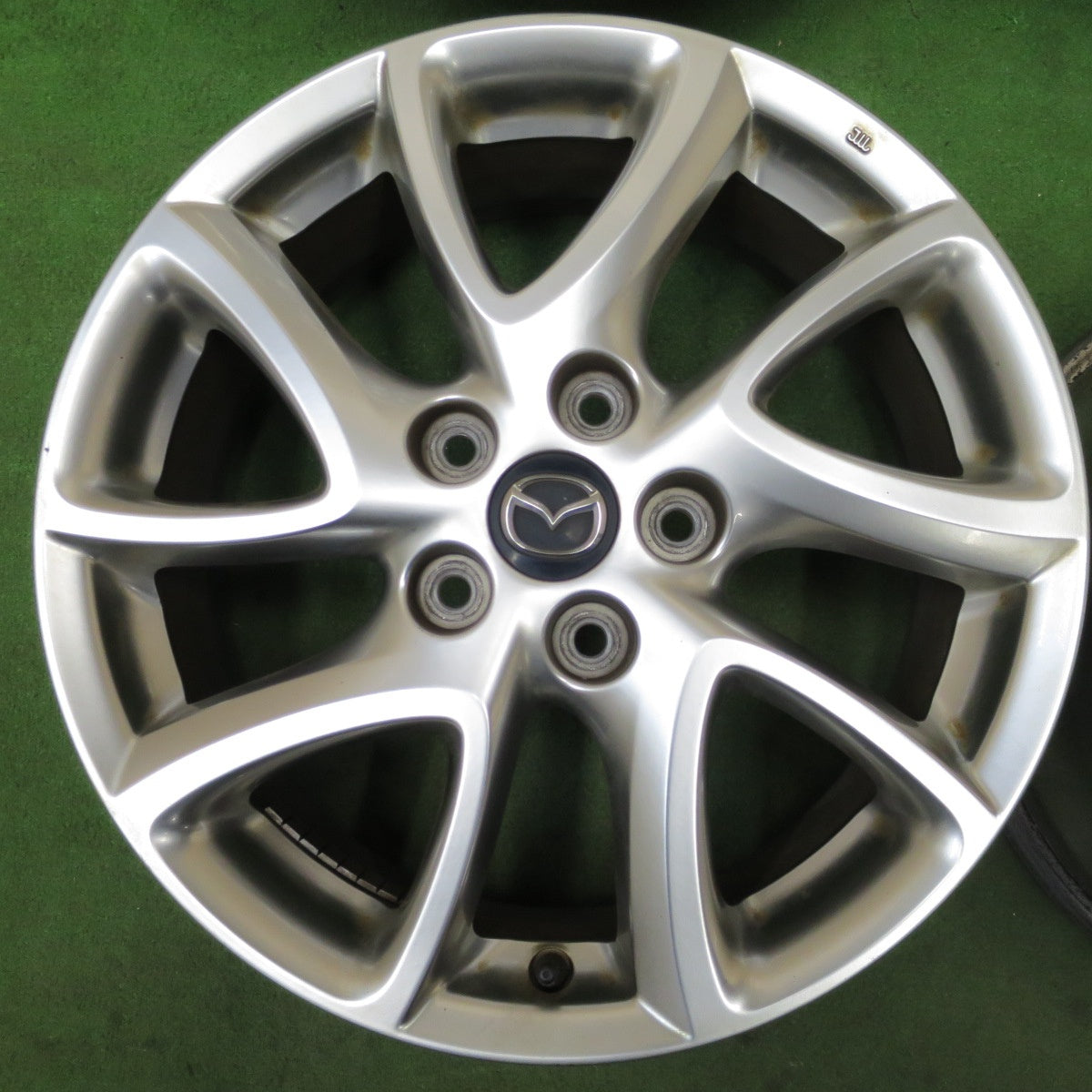 4本価格★マツダ アクセラ プレマシー 等 純正 ホイール 17インチ 17×6.5J PCD114.3/5H★6031001NGホ