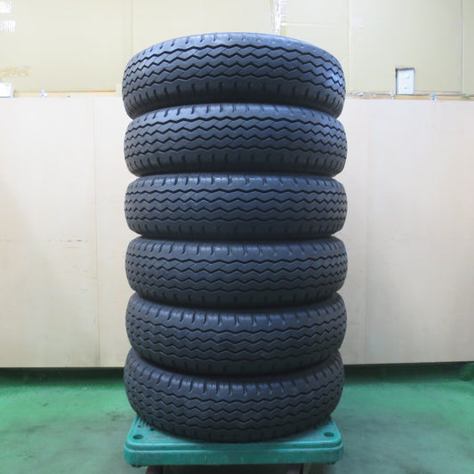 ほぼ未使用！23年！6本★トラック タイヤ 205/75R16 113/111L ブリヂストン G590 16インチ★6021710イノタ