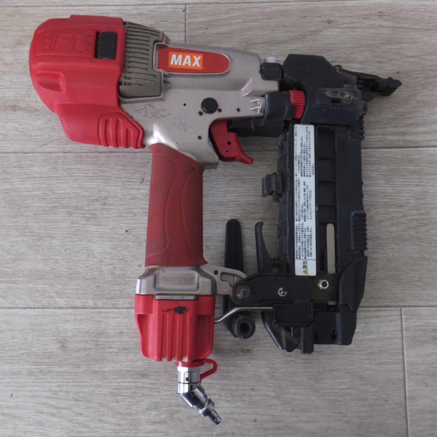 [送料無料] ★マックス MAX 釘打機 スーパーネイラ HA-50F1(D)/4MAフロア フロア用ネイラ　使用ステープル 肩巾 4mm 足長 25～50mm★