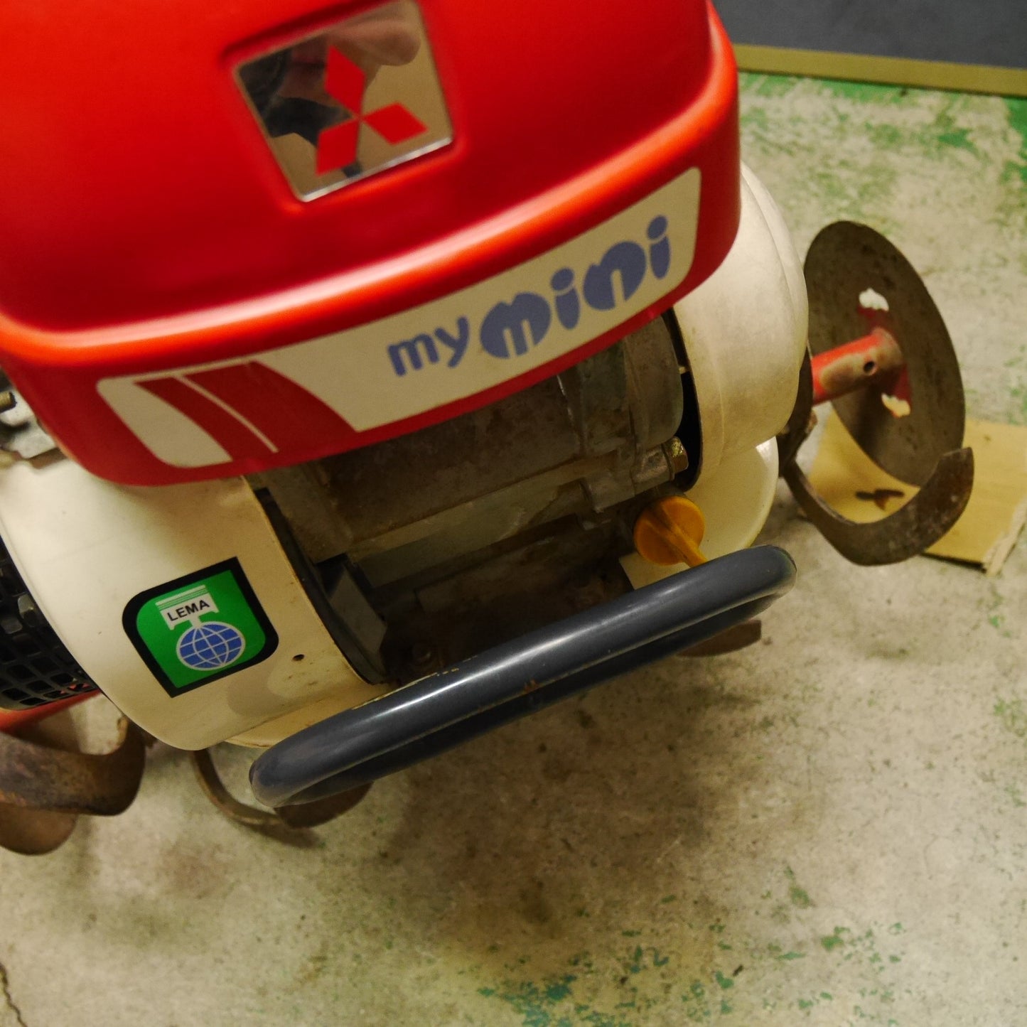 【岐阜発 直接引取限定】☆三菱 my mini 耕うん機 農用 トラクター MM306 MM307 耕運機 耕耘機 農機具 農業 機器 現状品☆