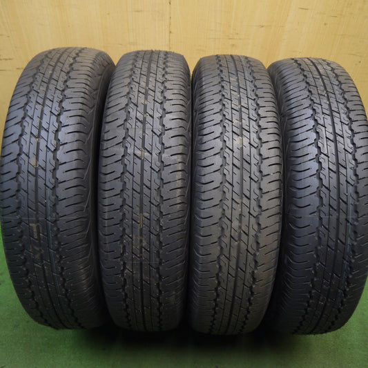 新車外し！23年★195/80R15 ダンロップ AT20 グラントレック 15インチ タイヤ ジムニー シエラ ハイエース 等★5070807Hノタ