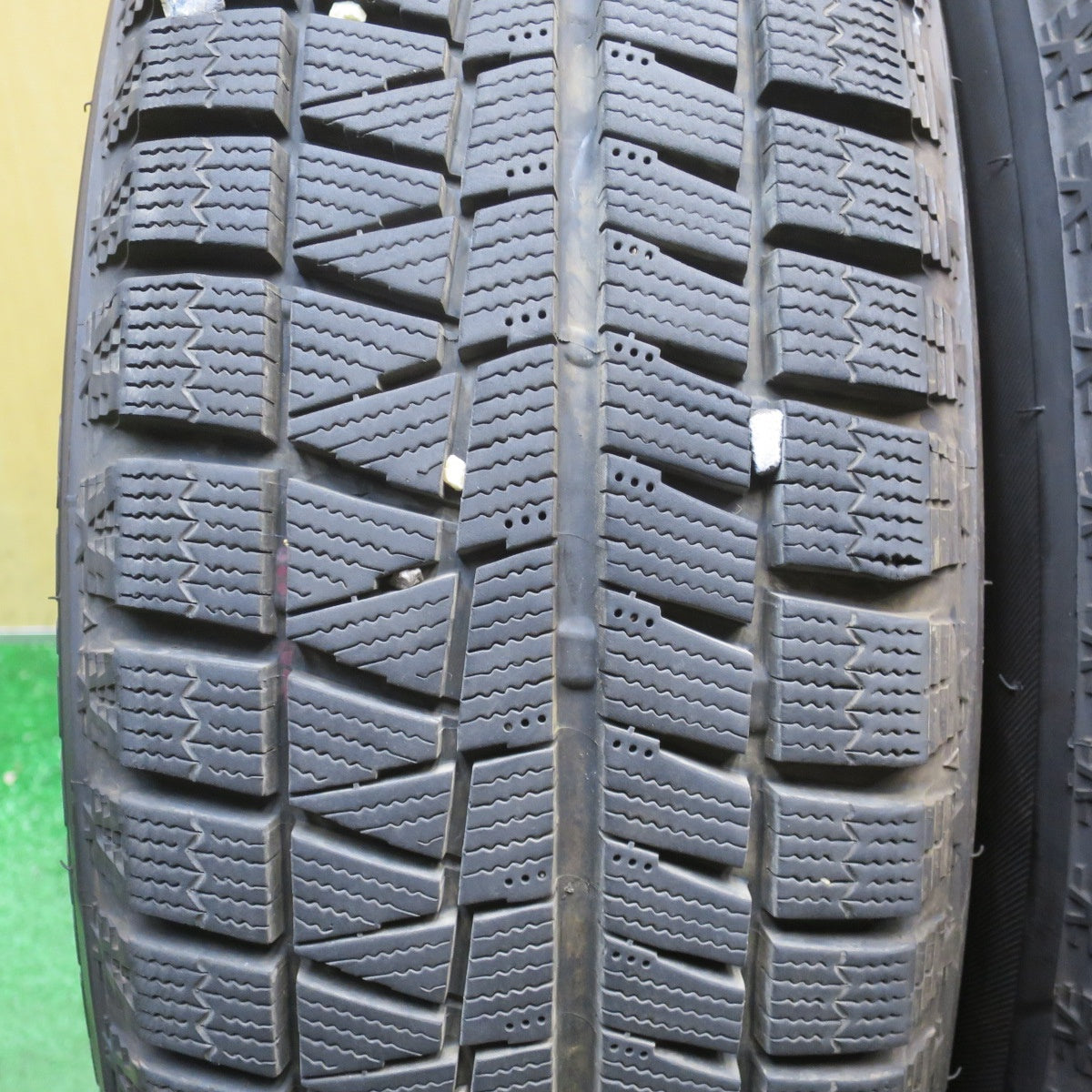 バリ溝！キレイ！9.5分★スタッドレス 185/65R15 ブリヂストン アイスパートナー2 ECO FORME SE-18 エコフォルム 15インチ PCD100/4H★6052904NJス