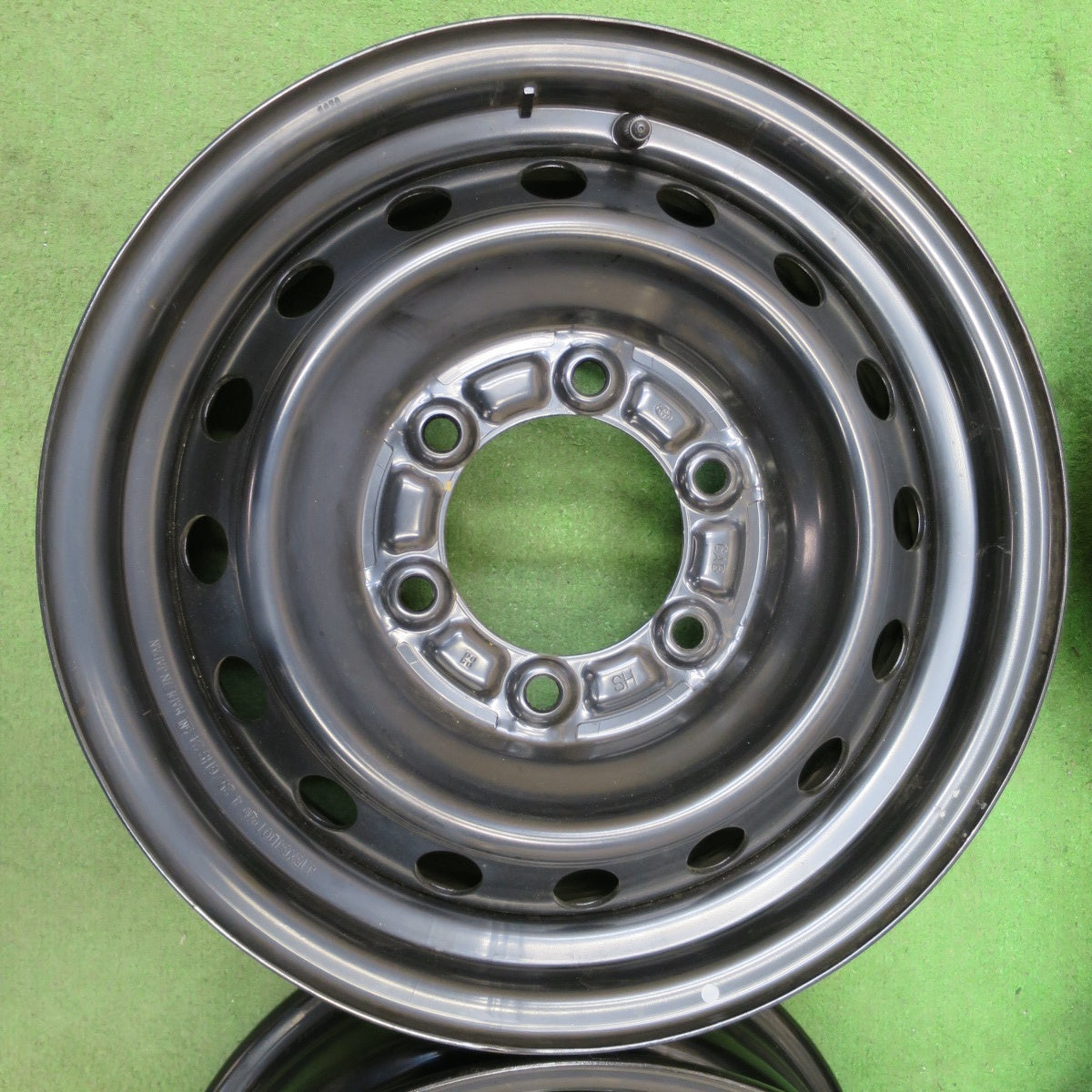 キレイ★トヨタ 200系 ハイエース 純正 スチール ホイール 15インチ 15×6J PCD139.7/6H★6061702NGホ