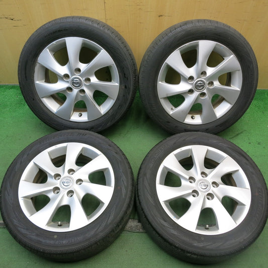 4本価格！23年★日産 C26 セレナ 純正 195/60R16 ヨコハマ BluEarth-RV RV03 ブルーアース 16インチ PCD114.3/5H★5083111HAノ