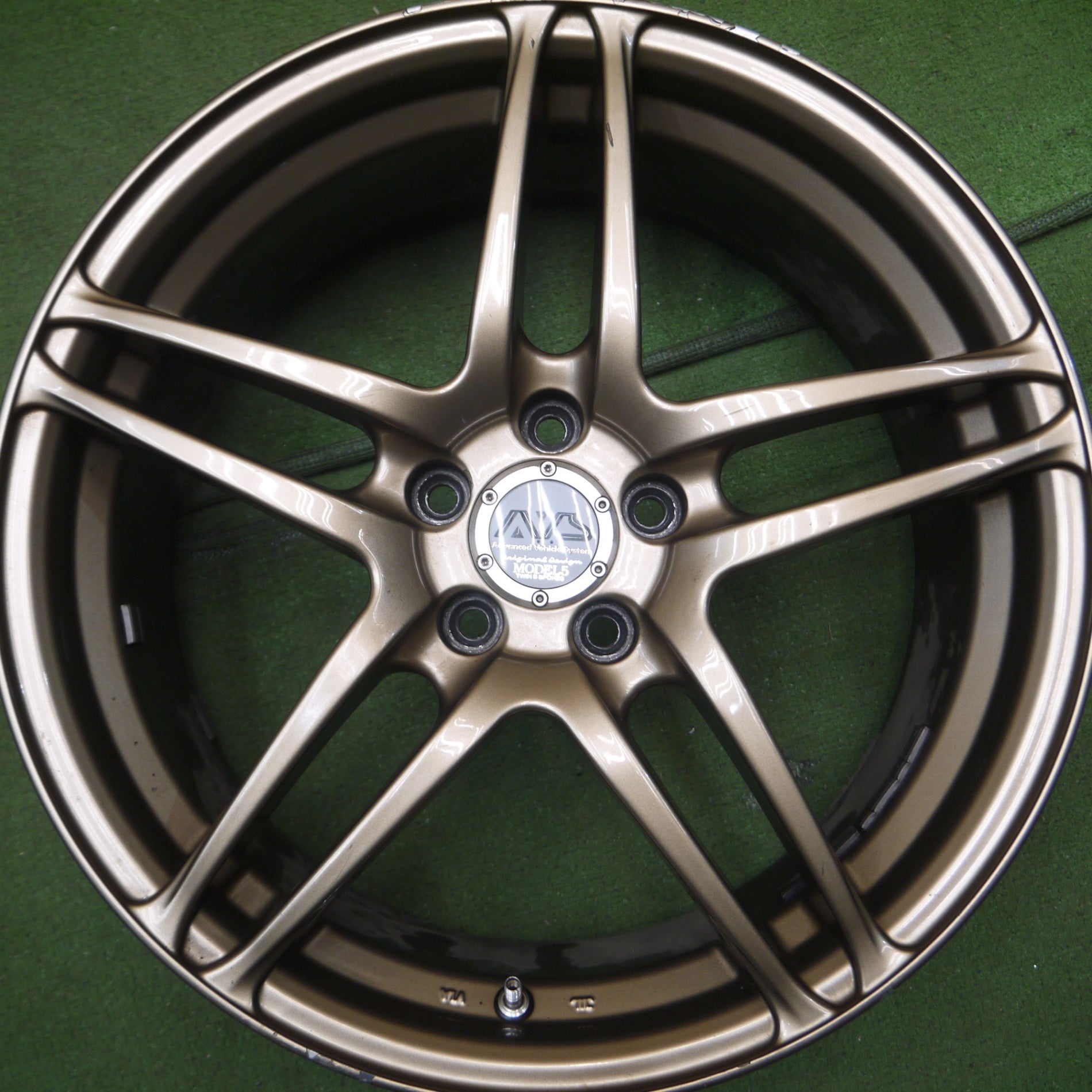 送料無料* 3本価格☆AVS MODEL5 ホイール 17インチ 17×7JJ モデル5