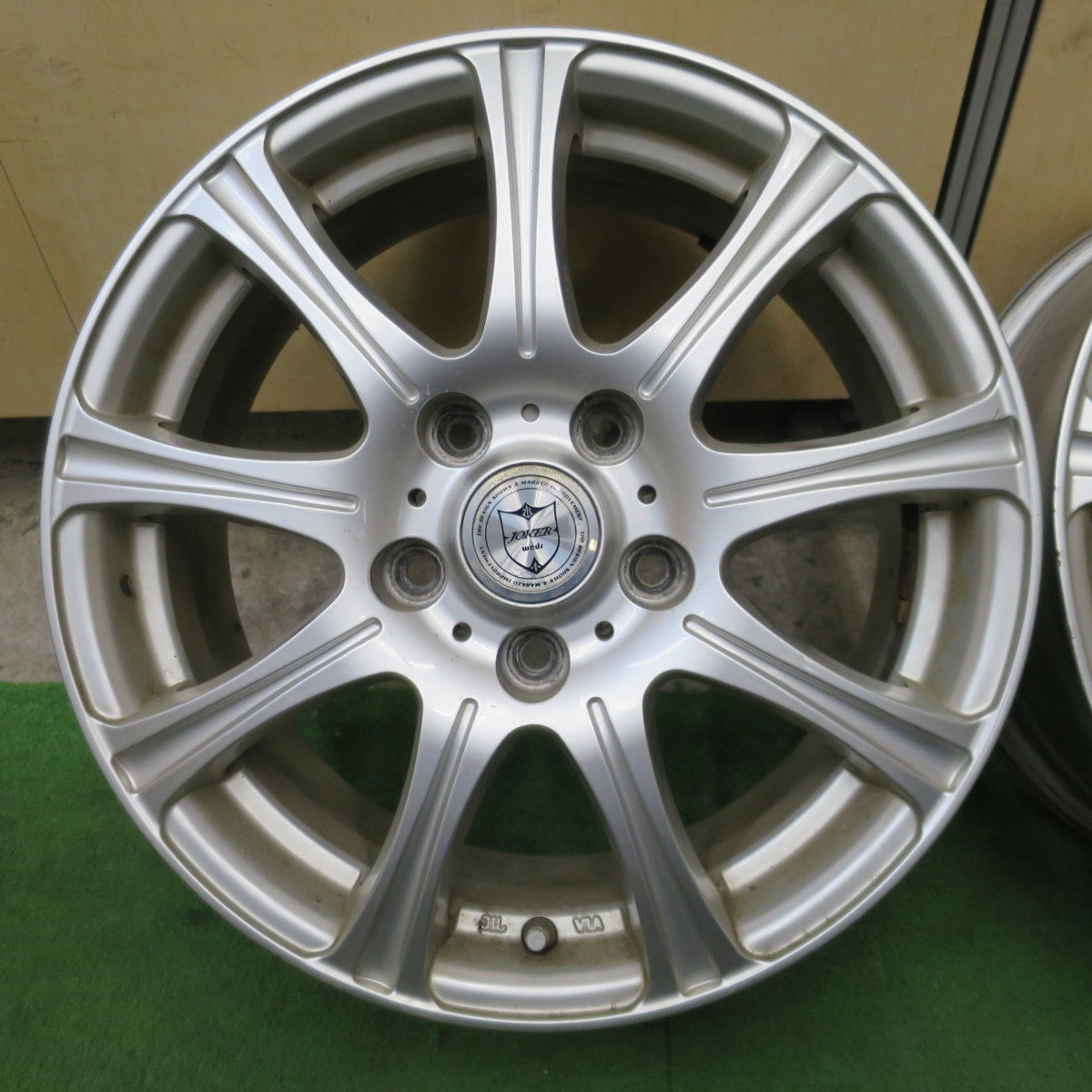 4本価格★JOKER weds 16インチ ホイール ジョーカー ウェッズ 16×6.5J PCD114.3/5H★6051504NGホ