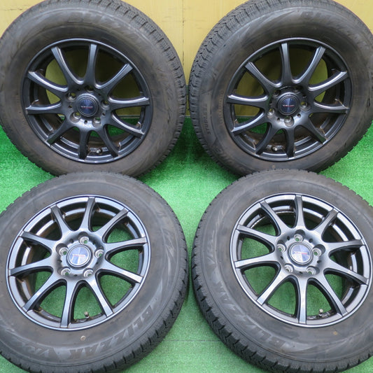 バリ溝！22年！8.5分★スタッドレス 195/65R15 ブリヂストン ブリザック VRX2 VELVA CHARGE ヴェルヴァ チャージ 15インチ PCD114.3/5H★5111005NJス