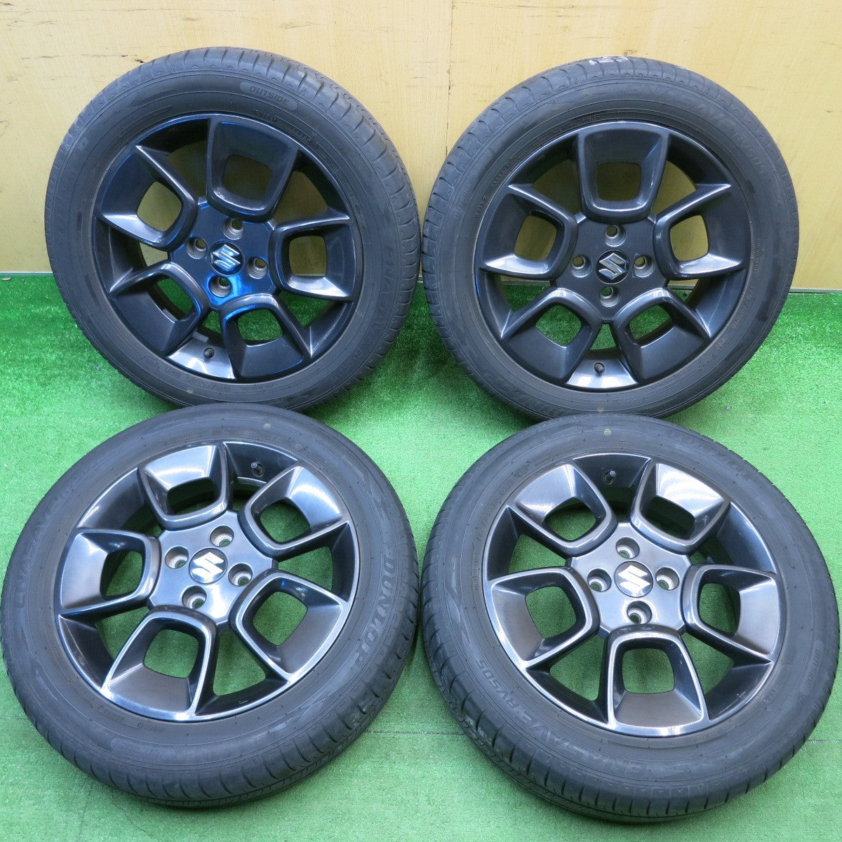 4本価格！23年★スズキ イグニス クロスビー 純正 175/60R16 ダンロップ エナセーブ RV505 16インチ PCD100/4H★6022604HAノ