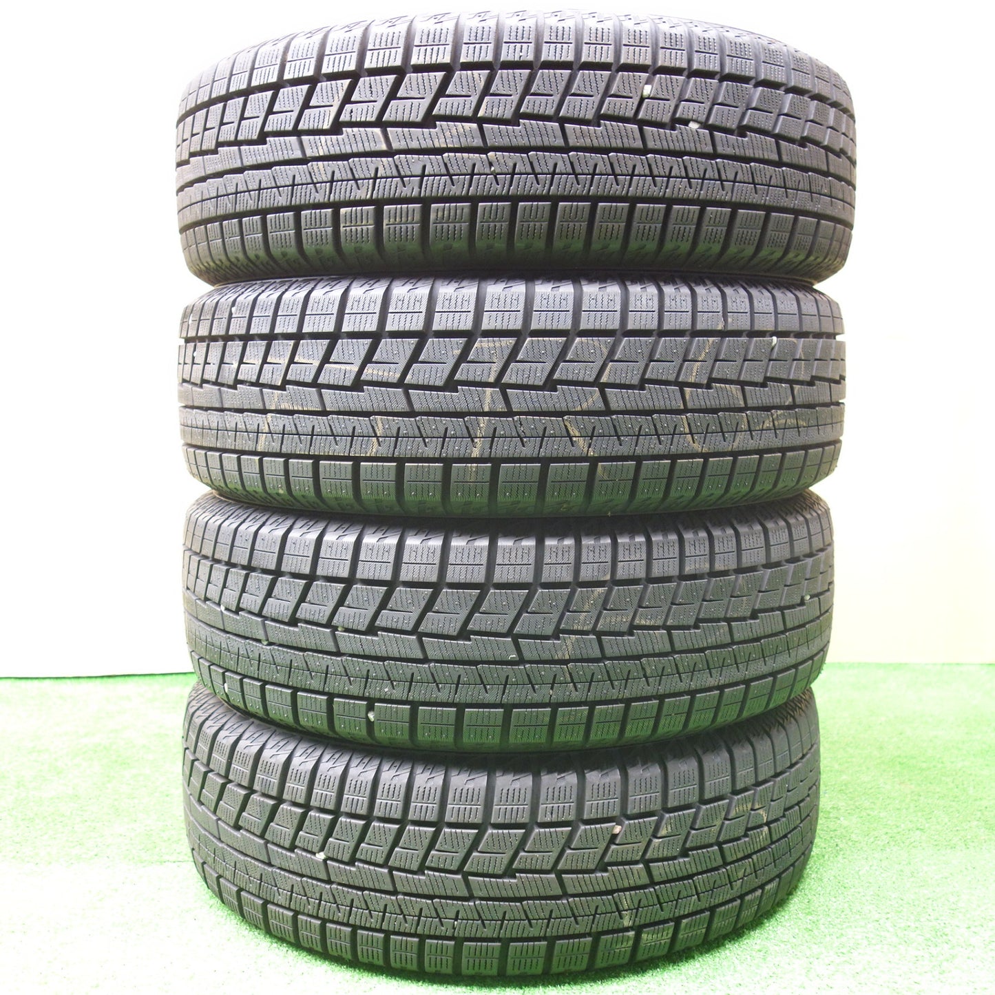 バリ溝！21年！キレイ！ほぼ10分★スタッドレス 165/55R15 ヨコハマ アイスガード iG60 JOKER ジョーカー 15インチ 軽サイズ PCD100/4H★5120503KTス