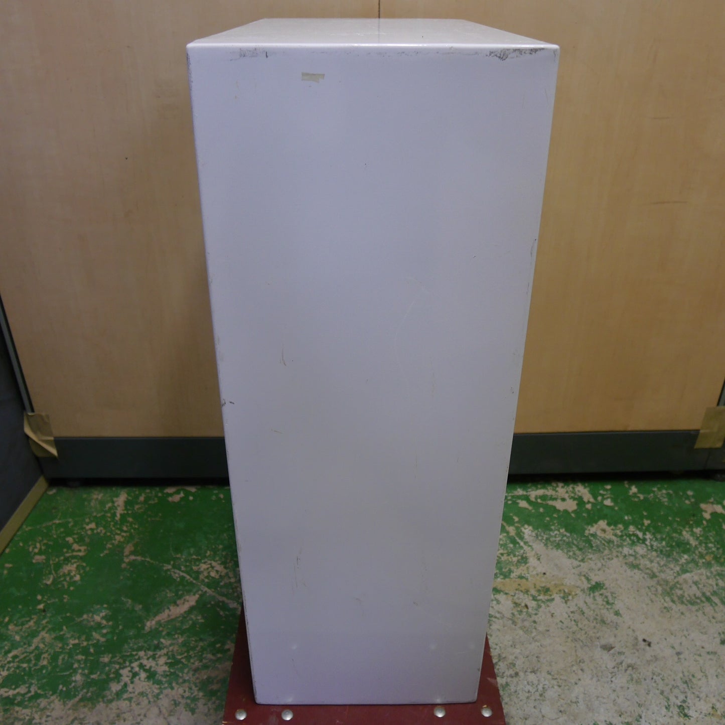 [送料無料] ☆手動式 自動 販売機 トレカ BOX トレーディング カード ボックス 自販機 ガチャ ガチャ メーカー 型式 不明 現状品④☆