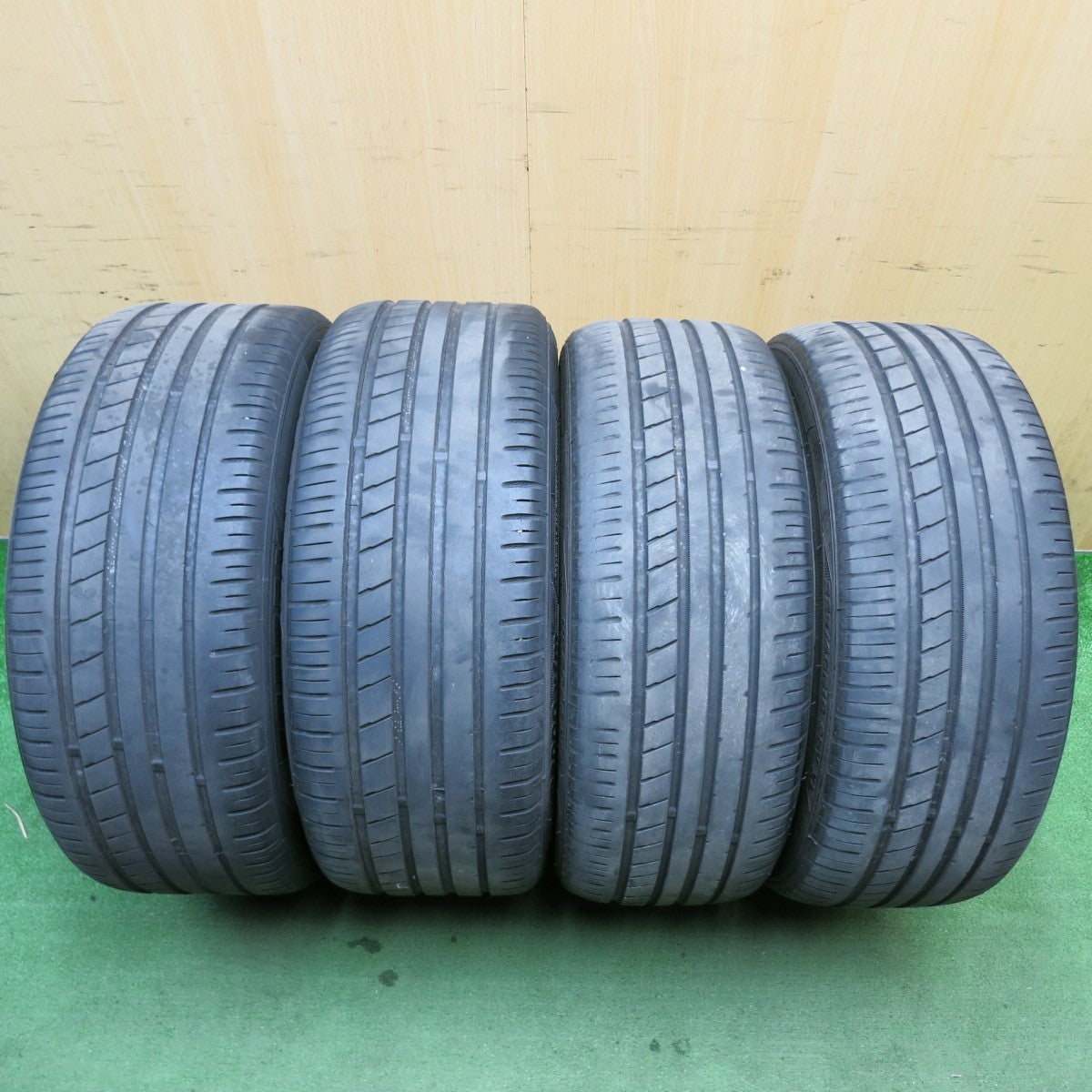 4本価格◎日産 Z33 フェアレディZ 純正 225/45R18 245/45R18 ジーテックス HP2000 vfm 18インチ PCD114.3/5H◎6062803HAノ