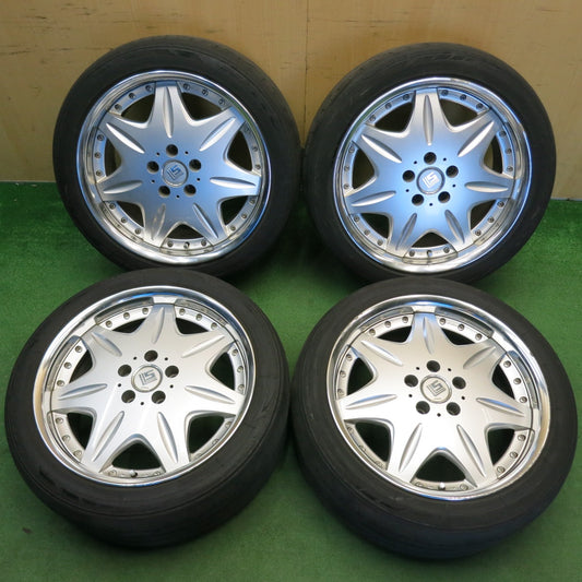 4本価格！23年★WORK LS207 225/45R18 ニットー NT555 G2 ワーク 18インチ PCD114.3/5H★6041101HAノ