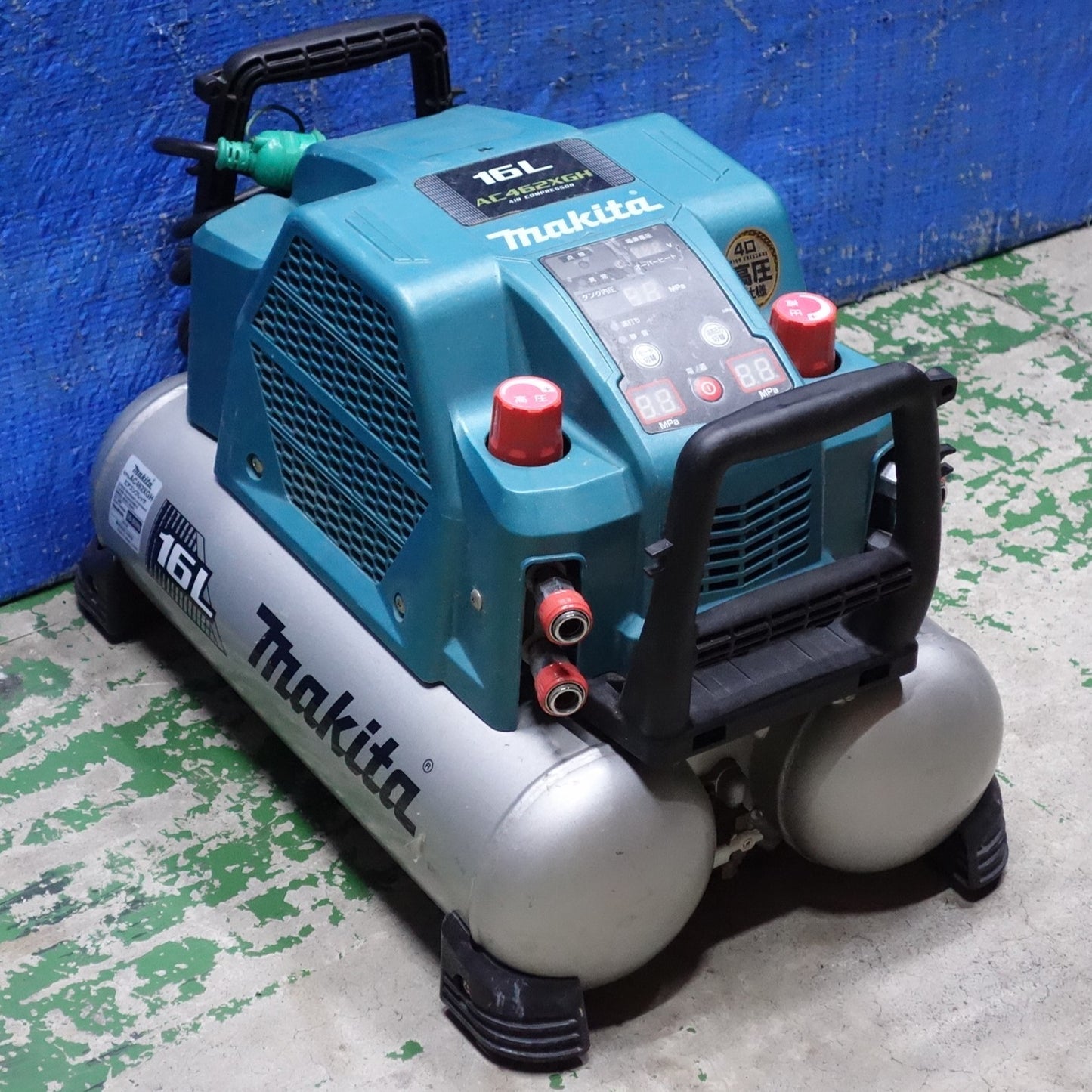 [送料無料] ◆マキタ 高圧用 エア コンプレッサ 100V AC462XGH 大容量 16L 高圧4口 電動 工具◆