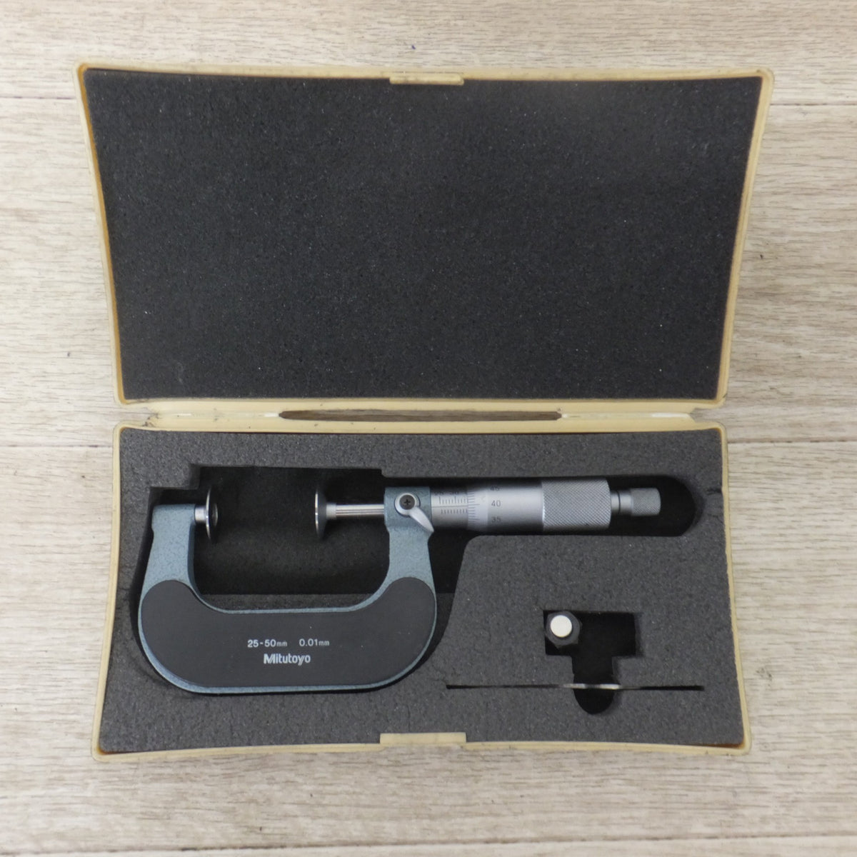 ★ミツトヨ Mitutoyo 歯厚マイクロメータ 123-102 GMA-50 25-50mm 0.01mm★ [送料無料]