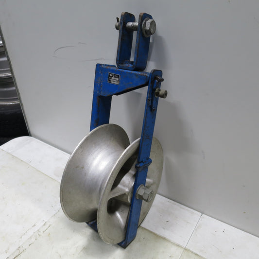 [送料無料] ◆ダイワ 釣車 NO.180 安全耐荷重 3000kg 3ton 3トン 吊車 滑車 電気 工事 電設 工具◆